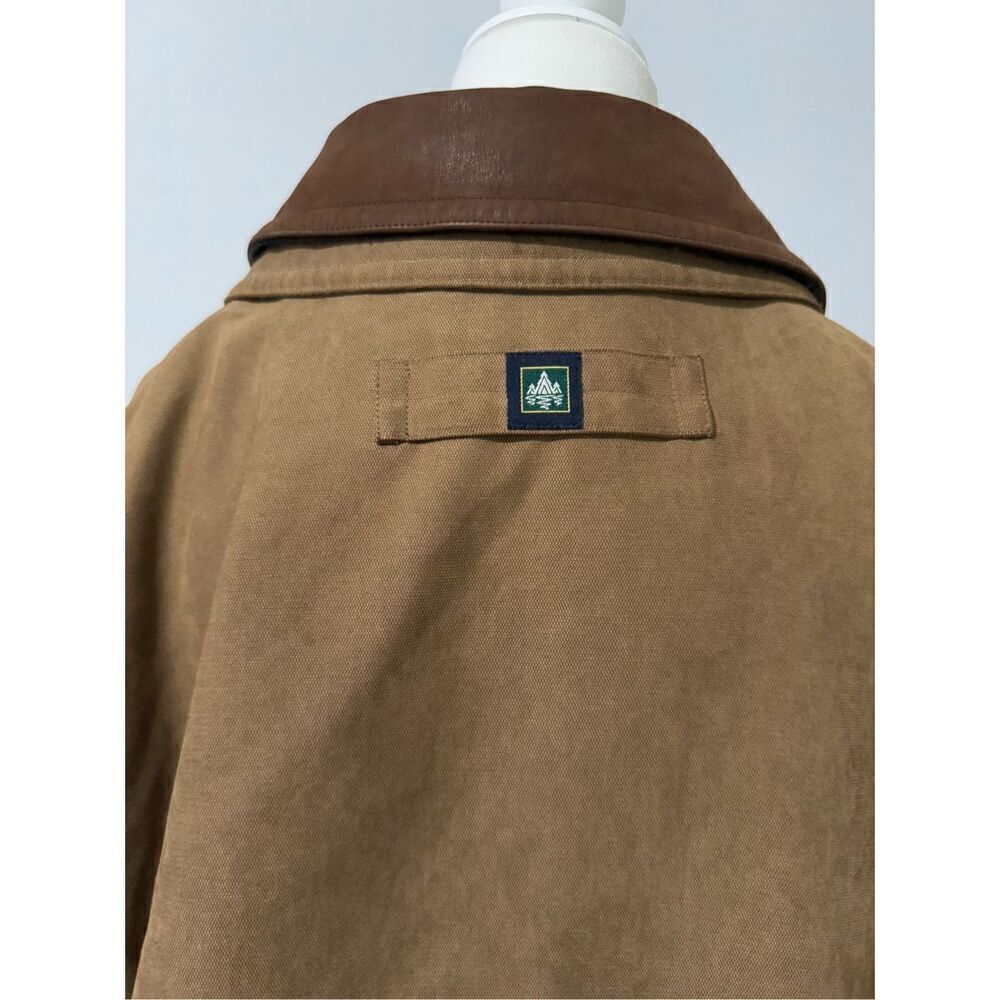 Rainforest tan thermolite active jacket leather collar L - Picture 14 of 16